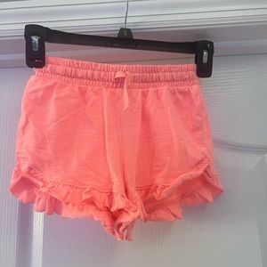 Girls jumping bean ruffle shorts